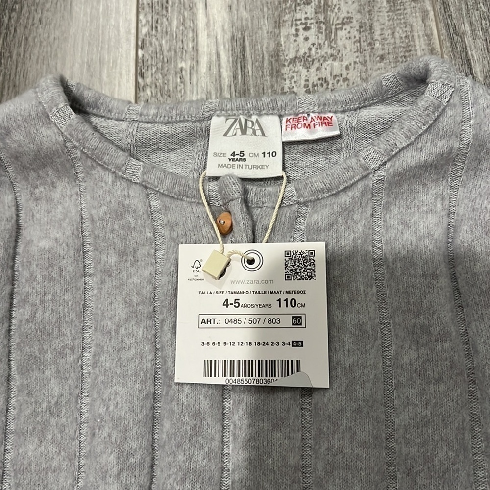 Zara Ribbed Soft Shirt - Picture 5 of 9